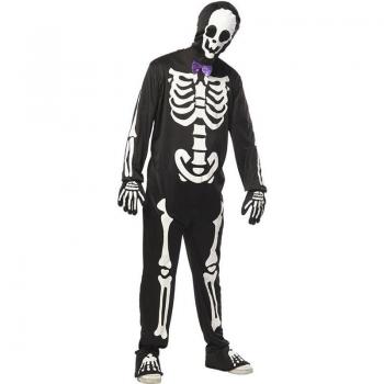 Disfraz de Esqueleto Elegante Luminiscente para Hombre Rubie's Glow in the Dark