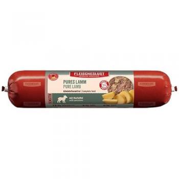 Fleischeslust Sensitive 16 x 400 g - Comida húmeda para perros de cordero puro con patatas