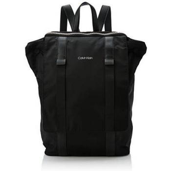 Calvin Klein - Braced F Backpack, Mochilas Hombre, Negro