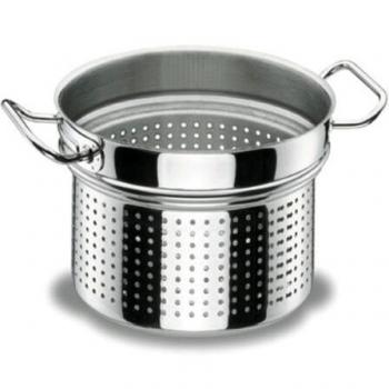 Lacor - 72423 - Cuecepastas sin Tapa Profesional 24 cm Inox
