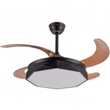 Ventilador de Techo Fabrilamp Nashi con Motor DC Negro