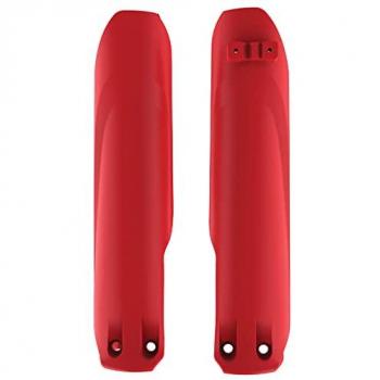 Juego de Protectores de Horquilla Polisport Rojo para Beta RR Enduro (después de 2020) - Fabricado en polipropileno resistente a impactos, sin herrajes
