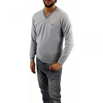 JERSEY LACOSTE AH9199-CCA GRIS 6 Gris