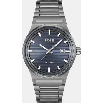 Reloj automático de hombre BOSS Candor 1514119 de acero gris con función de fecha