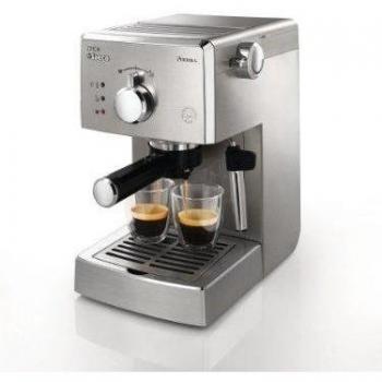 Saeco HD8327/01 - Cafetera Saeco Poemia espresso manual,950W,con Café molido y Easy Serving Espresso