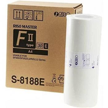 Riso S-8188E Rollo de Transferencia Térmica Original, Pack de 2 Unidades