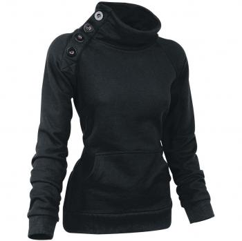 ForPlay Sideways Sudadera Mujer Negro L