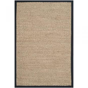 Safavieh Natural Fiber Beige/Black Area Rug 2' x 3'