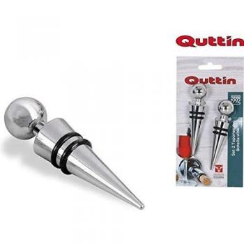 Set 2 Tapones Inox Botella Vino marca QUTTIN