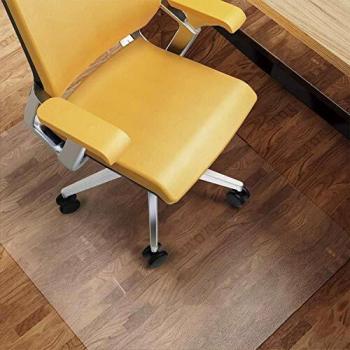 NATRKE Alfombrilla para Silla para Suelos Duros, Alfombrilla Grande para sillas de Escritorio 92 x 122 cm