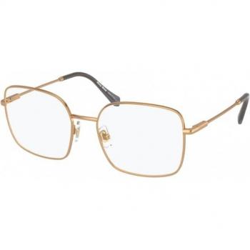 Miu Miu MU51TV 7OE1O1 Armazones y Lentes Recetados para Mujer Dorados 55