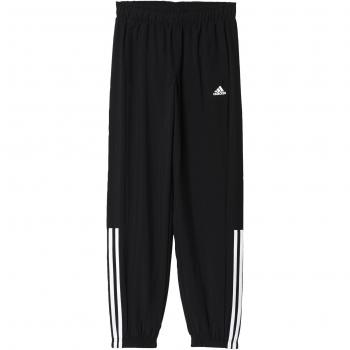 adidas Yb Ess M3S W Pc - Pantalón para niño, color negro / blanco, talla 140