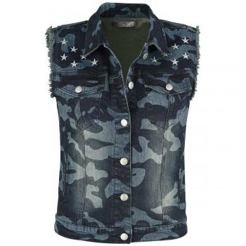R.E.D. by EMP Along For The Ride Chaleco Mujer Camuflaje XS