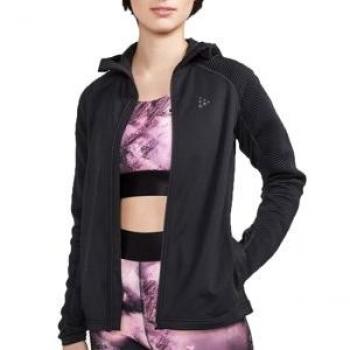 Craft Women's Adv Hit Full Zip Hoodie Black