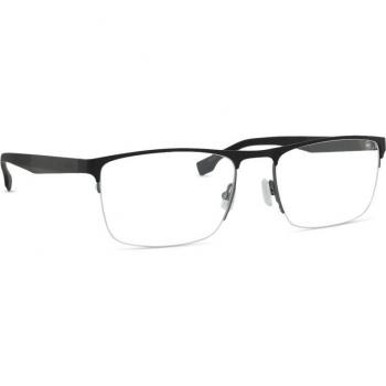 Hugo Boss 1487 Rectangular Metal Prescription Glasses - Black, Anti-Reflective