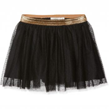 NAME IT Nkftullu Tulle Skirt Noos, Falda para Niñas, Negro Black, 134