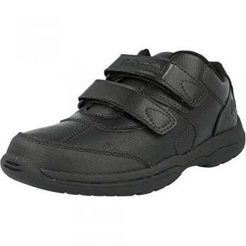 Timberland Woodman Park H L - Zapatos de Cordones de Cuero para Niños, color Negro, talla 40 EU