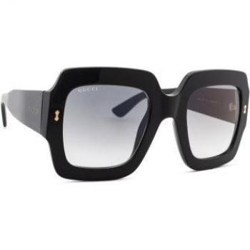 Gucci GG1111S 001 53 Oversized Squared Black Sunglasses for Women, Size: 53 MM