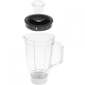Jarra para batidora Adler AD 4085 - Ligera de 1,5 L con hojas de acero inoxidable y vaso dosificador extraíble, ideal para batidos y más