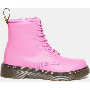 Dr. Martens - Botas 1460 de niña en piel fucsia