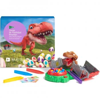 Juego de habilidad Atrapa los huevos Dinopeligro