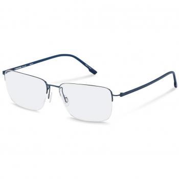Rodenstock R7142 C Armazones para Hombre Azules con Lentes Recetadas 55