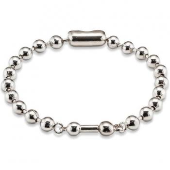 UNO de 50 Personalized Silver Plated Chain Bracelet - Size M