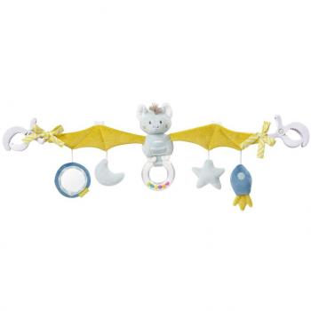 Cadena para carro de bebé Murciélago Little Castle - Juguete colorido con figuras para colgar en el carrito, silla de auto o cuna - Accesorio para bebés a partir de 0 meses