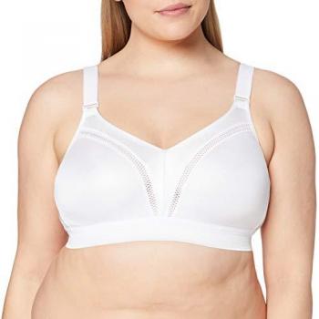 Sujetador Deportivo Triumph Triaction Workout N, Color Blanco, Talla 105B