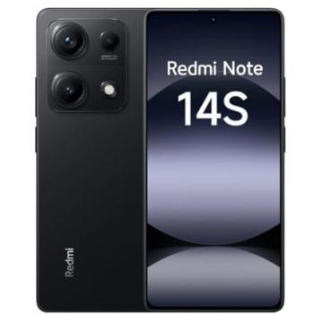 Xiaomi Redmi Note 14S Smartphone 4G Dual SIM 8GB RAM 256GB Negro Medianoche