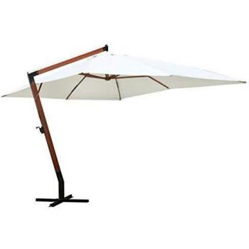 vidaXL Parasol 300 x 400 cm Blanco
