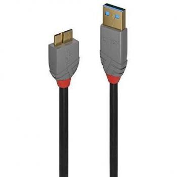 CABLE 0,5MUSB3.0TYPEAMICRO-B,A.LINE LINDY