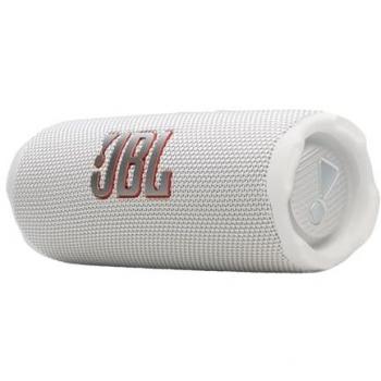 Altavoz Bluetooth Portátil JBL Flip 7 Blanco, Resistente al Agua IP68, 16h de Batería, Sonido Pro