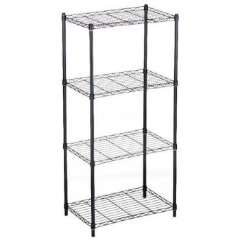 Estantería Kipit 56 x 35 x 120 cm Negro Metal Plástico