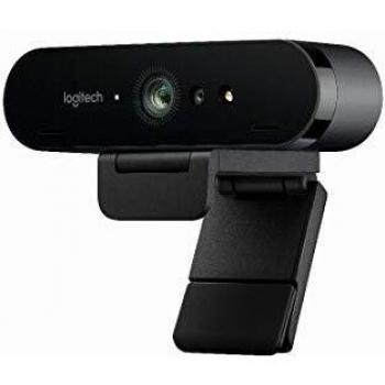 Logitech PRO VIDEO COLLABORATION KIT, Auricular inalámbrico Logitech Zone y cámara Logitech BRIO, equipamiento audio/vídeo profesional para la videocolaboración en el puesto de