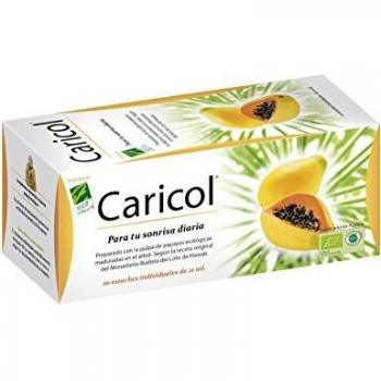 100% Natural Caricol Enzimas de Papaya - 20 Unidades