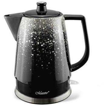 Hervidor Feel Maestro MR-074 Negro Plateado Cerámico 1500 W 1,5 L