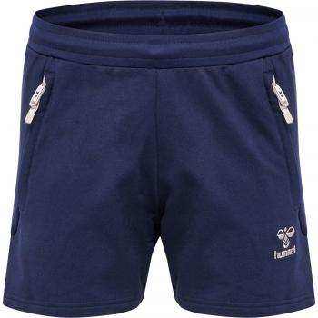 Hummel Pantalones Cortos Move Grid Cotton para Mujer - 100% algodón, diseño moderno, tejido transpirable, corte cómodo, ideal para actividad deportiva y uso diario