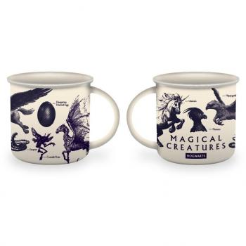 Taza Vintage Magical Creatures - Harry Potter