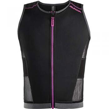ALPINA A8861132 Protectores, Niños, Negro/Rosa, Talla Única