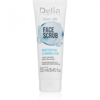Delia Cosmetics Clean Skin Hydrating Facial Scrub 250 ml
