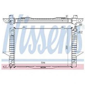 Nissens 65546A Refrigerantes del Motor