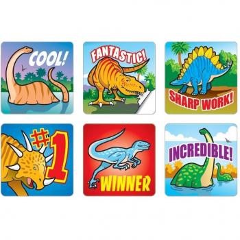 Dinosaurs Motivational Stickers