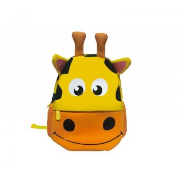 Mochila Escolar Infantil de Neopreno con Diseño de Jirafa