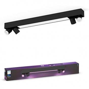 Foco Philips Hue Centris, 4 luces, negro