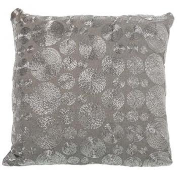 Cojín Textil Plateado 45 x 45 cm Alexandra House Living