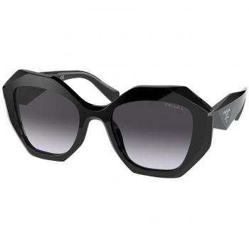 Prada PR 16WSF Symbole Asian Fit Women's Sunglasses Black Size 53