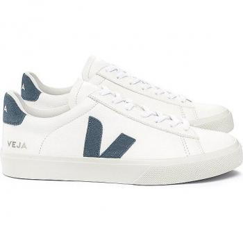 Veja Campo Chromefree Leather Sneakers - White - Size: 43 (Women) / Size: UK 9 (Men)