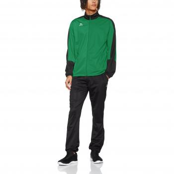Erima Toronto 2.0 - Traje de poliéster para hombre, hombre, Toronto 2.0 Polyesteranzug, smargad/Schwarz, small