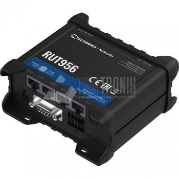 Teltonika RUT956 Industrial Dual SIM LTE CAT4 Router with RS232/485 + IO + GNSS